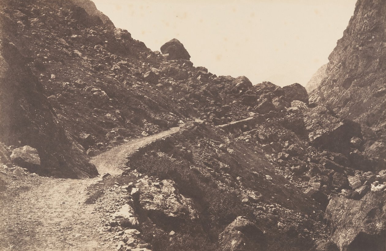 Sentier du chaos, St-Sauveur door Joseph Vigier