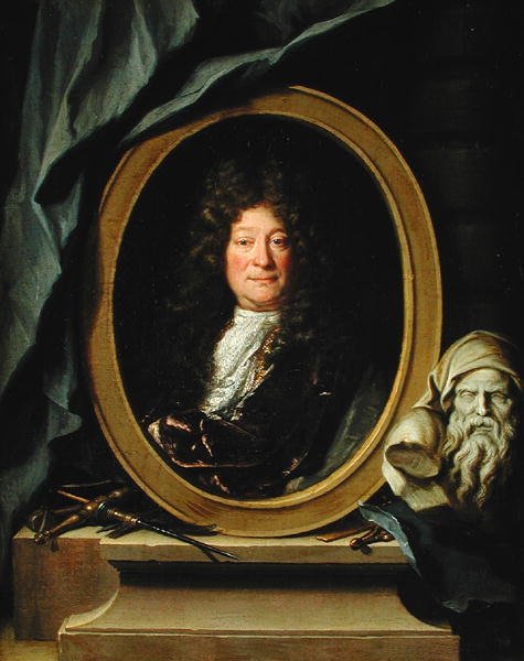 Portret van een Architect door Joseph Vivien