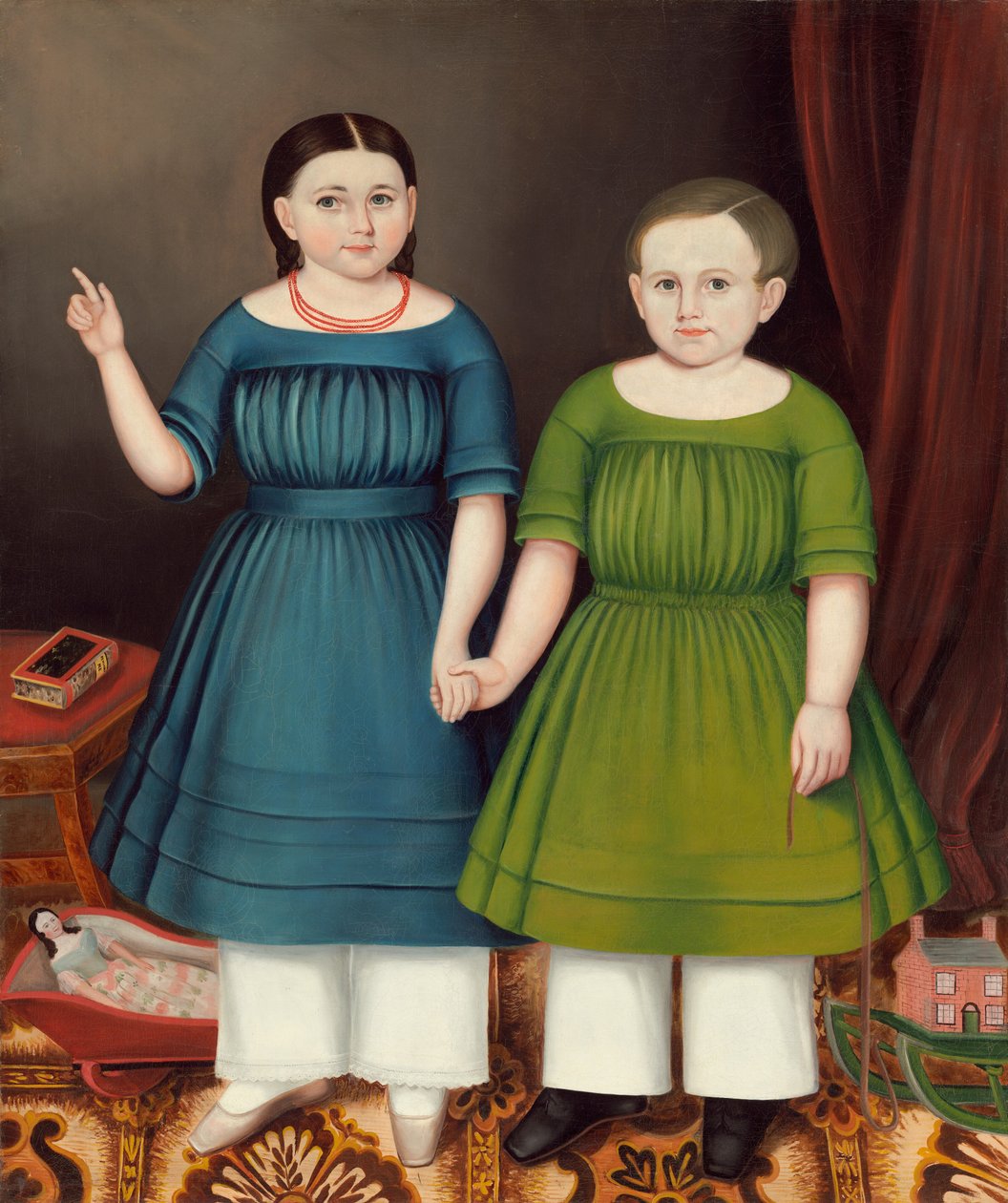 Mary en Francis Wilcox door Joseph Whiting Stock