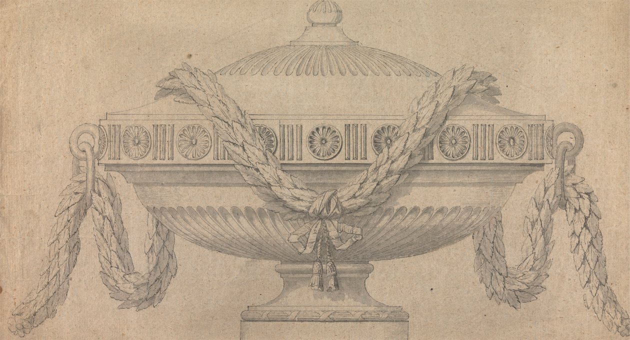 Ontwerp voor een Urn door Joseph Wilton