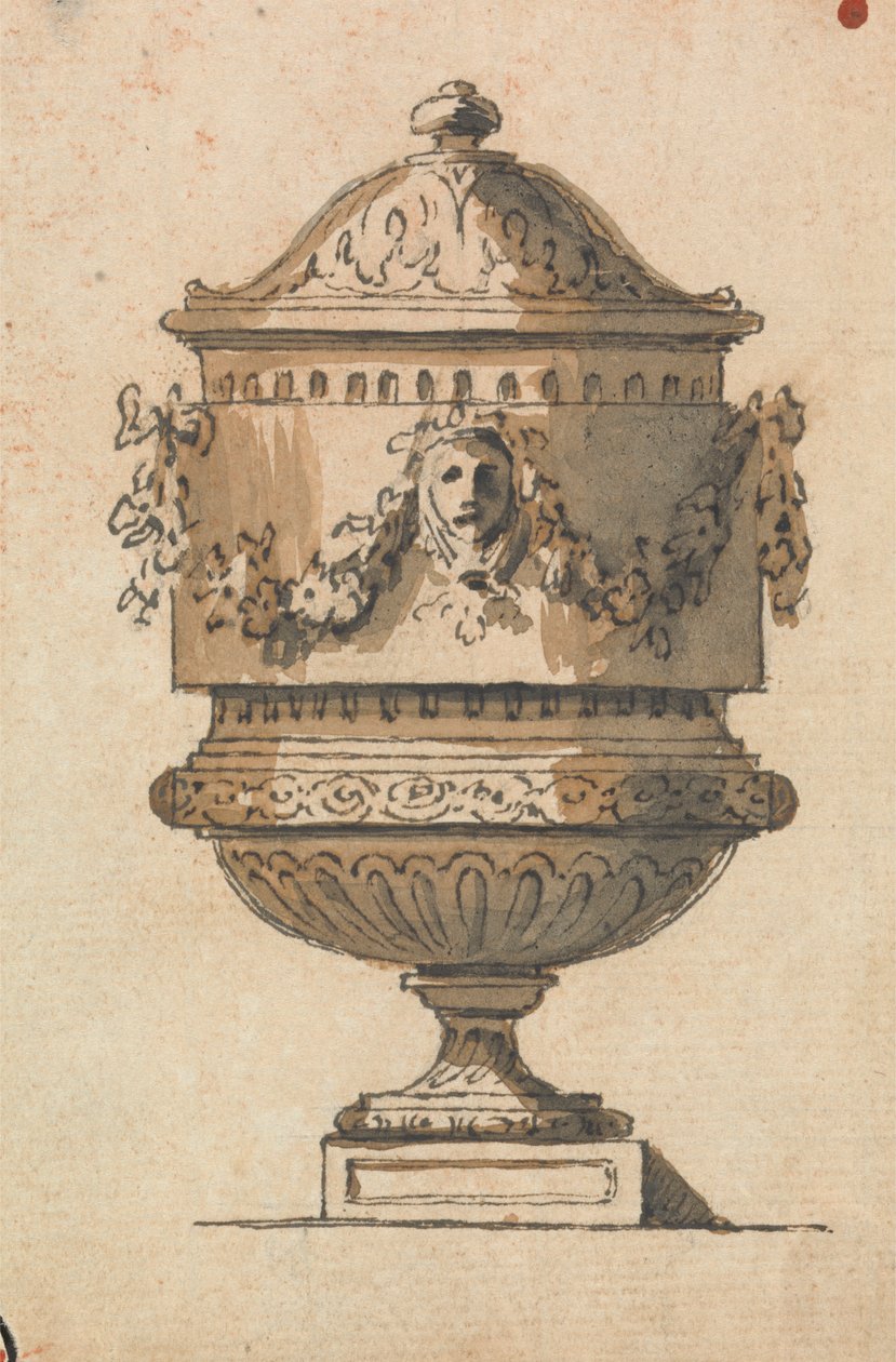Ontwerp voor een urn door Joseph Wilton
