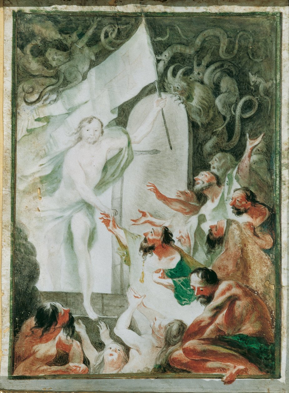 Christus in de voorhel door Joseph Winterhalder d. J.