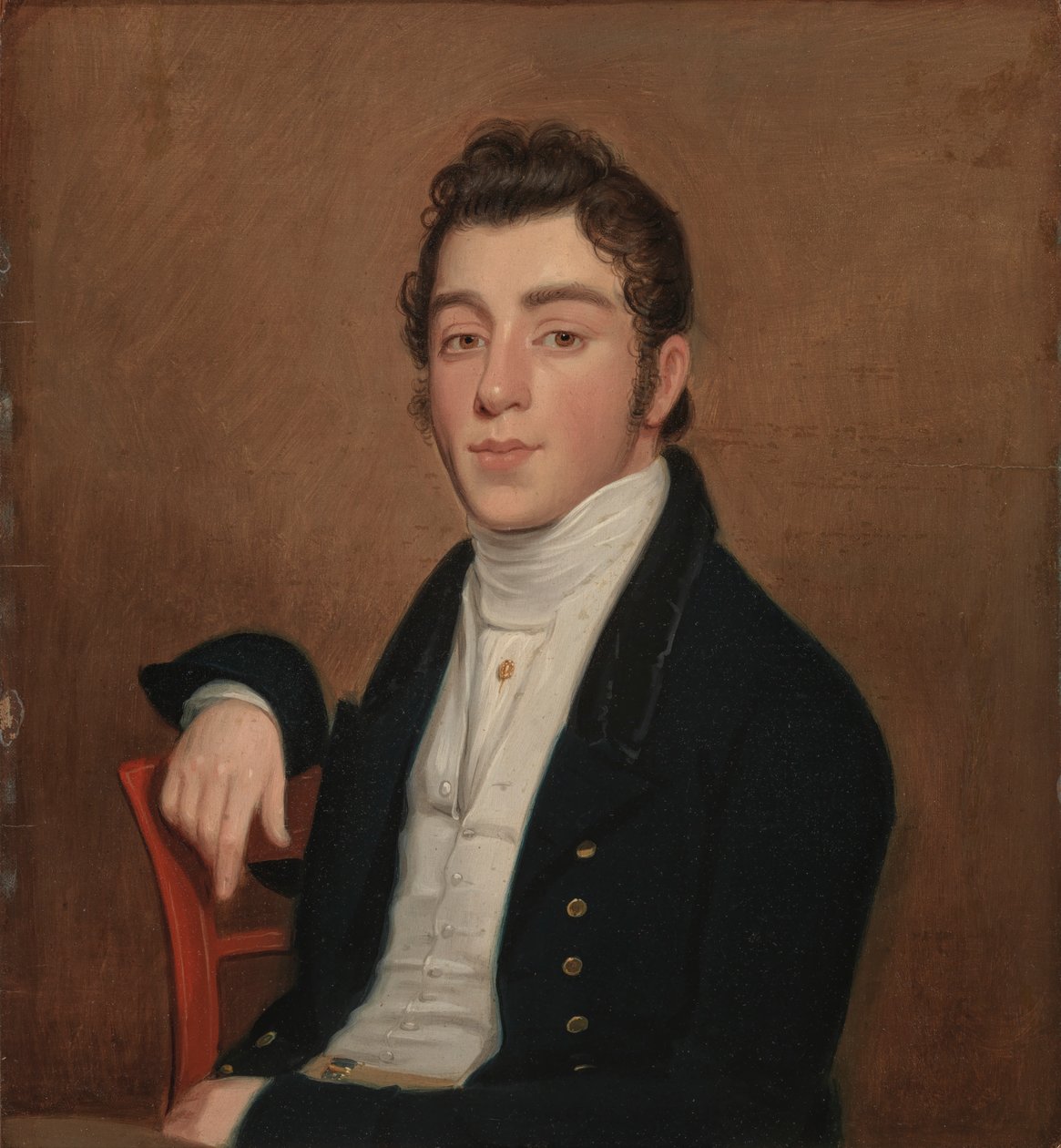Portret van Mendes Cohen, 1818 door Joseph Wood