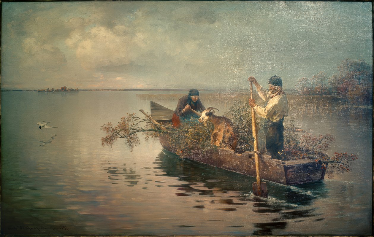 Herfst door Joseph Wopfner