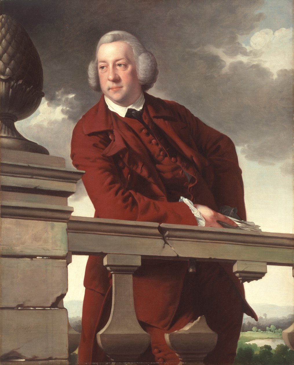 Mr. Robert Gwillym door Joseph Wright of Derby