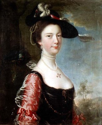 Portret van Anne Hanway door Joseph Wright of Derby