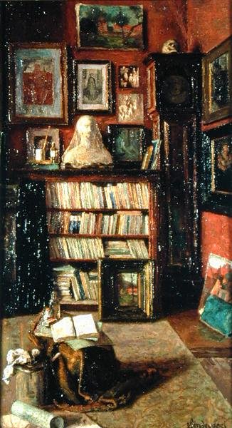 Interieur door Joseph Xavier Vindevogel