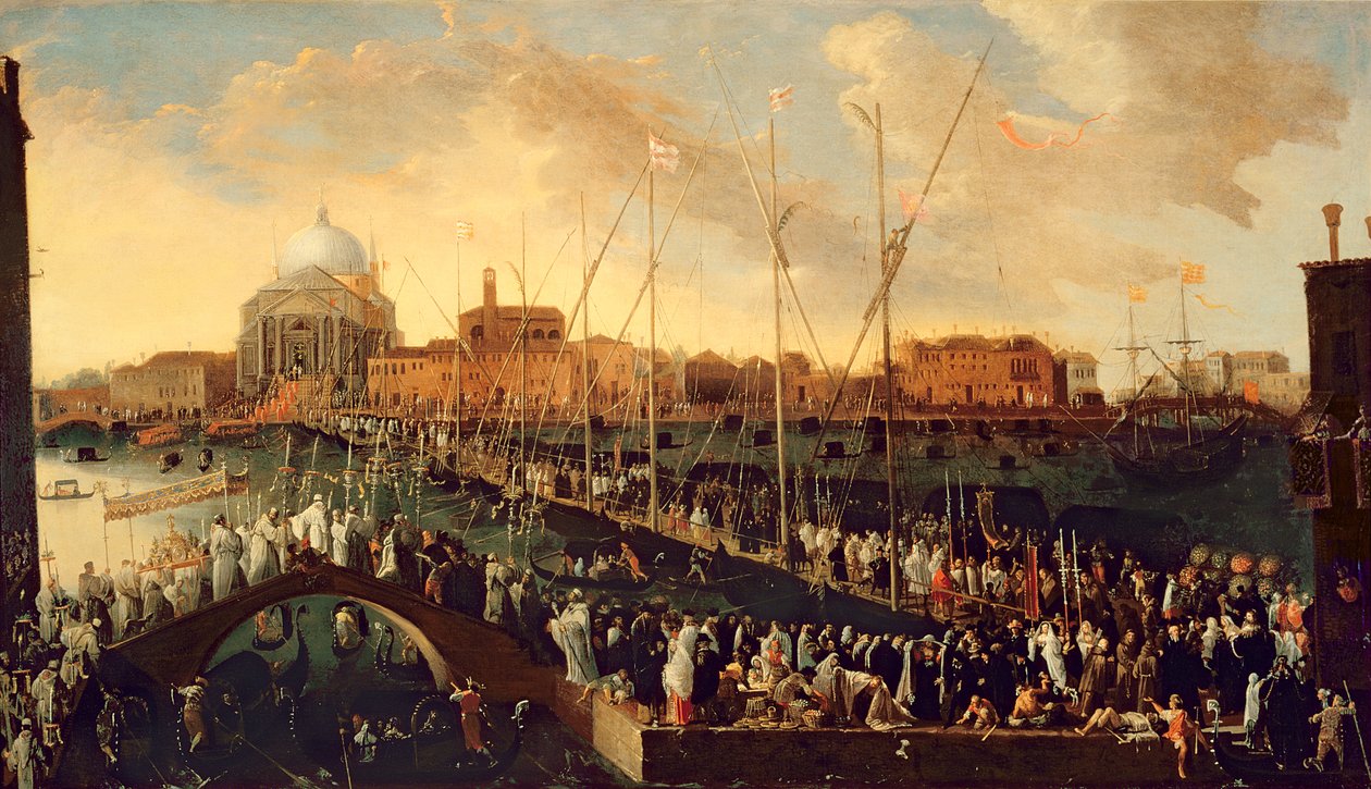 De Redentore-processie door Joseph Heintz der Jüngere