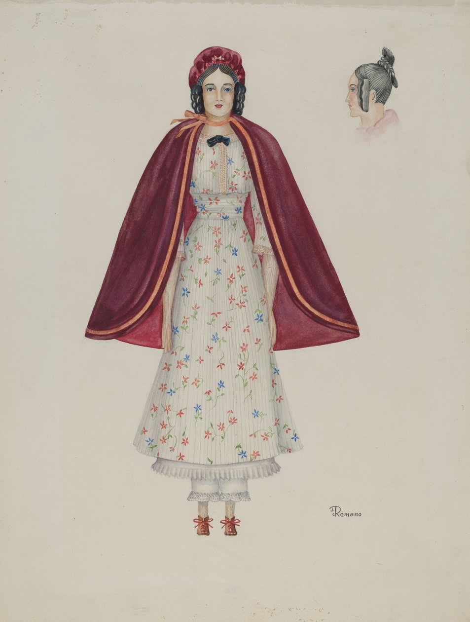 Pop - Narcissa Savery, ca. 1937 door Josephine C. Romano