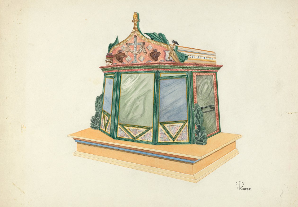 Tabernakel, 1935-1942 door Josephine C. Romano