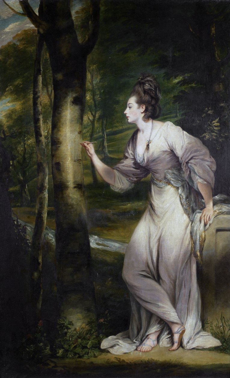 Mevrouw Richard Bennett Lloyd door Joshua Reynolds