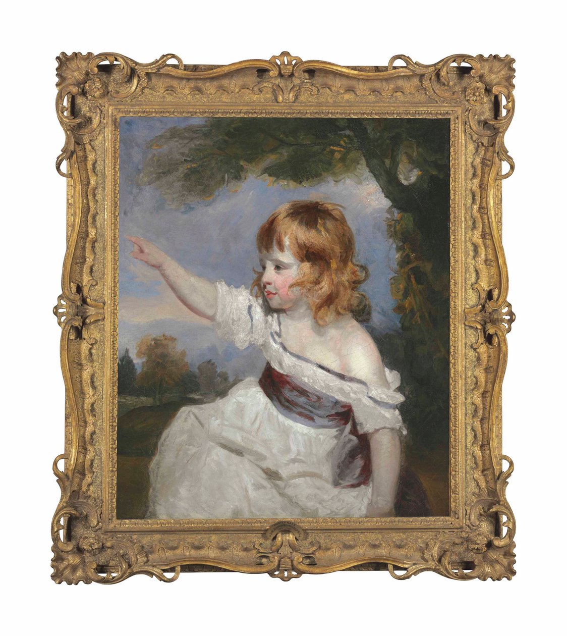 Portret van Meester Hare, of Kindertijd door Joshua Reynolds