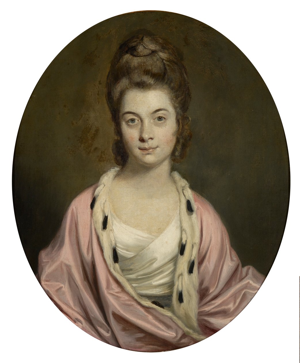 Portret van mevrouw Thomas Watkinson Payler door Joshua Reynolds
