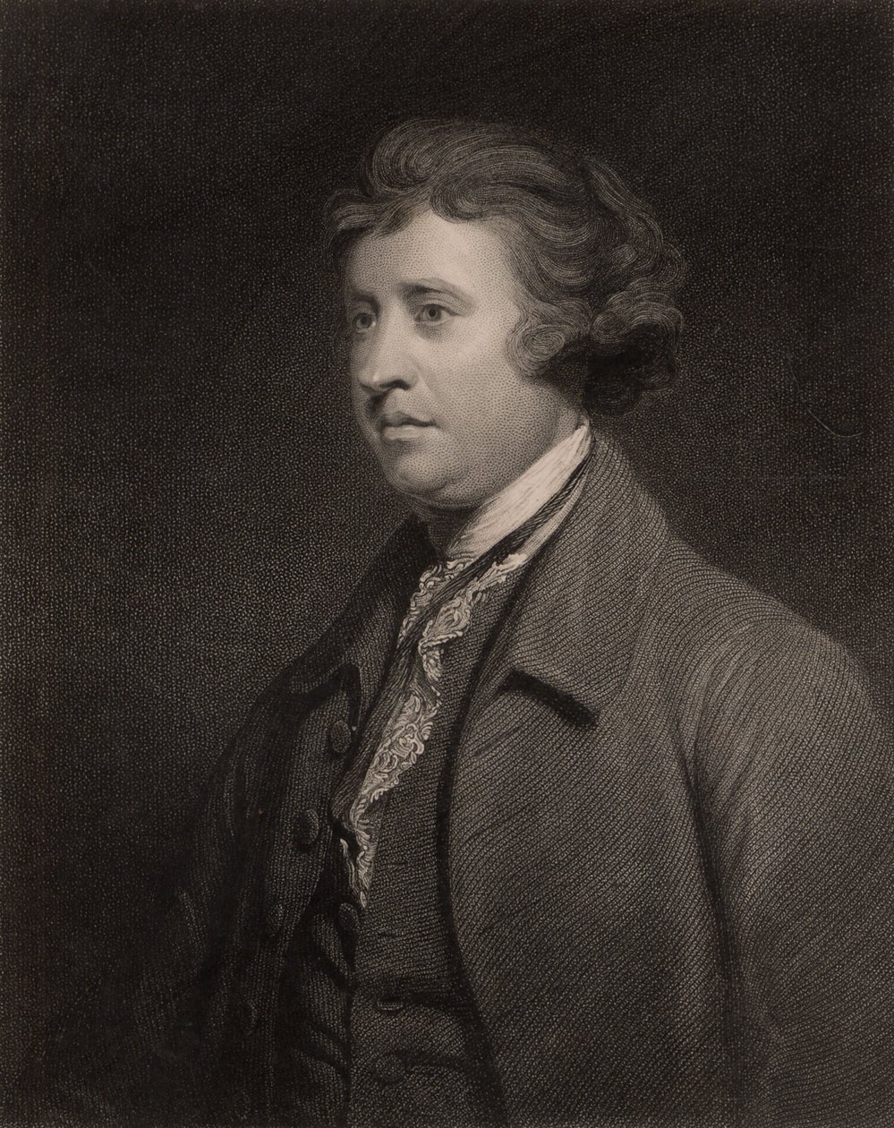 Edmund Burke (1729-1797) door Joshua (after) Reynolds