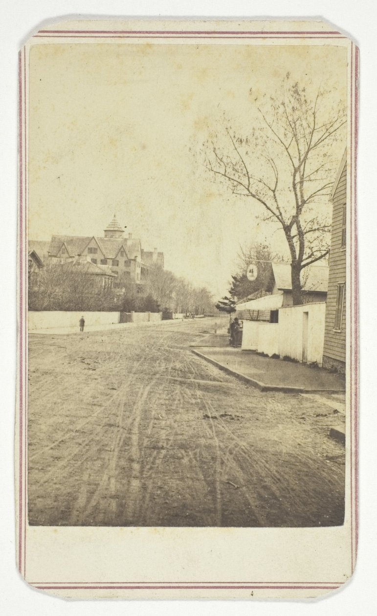 Zonder titel (carriage tracks) door Joshua Appleby Williams