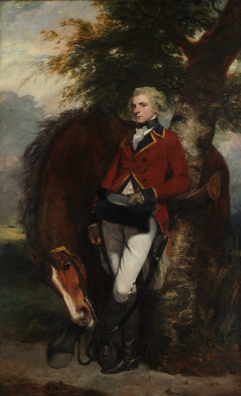Kapitein George K.H.Coussmaker, 1782 door Joshua Reynolds