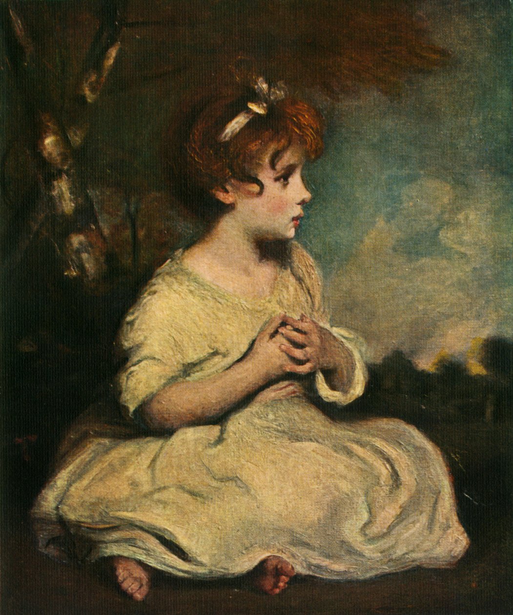 De leeftijd van onschuld, ca. 1788, ca. 1912 door Joshua Reynolds