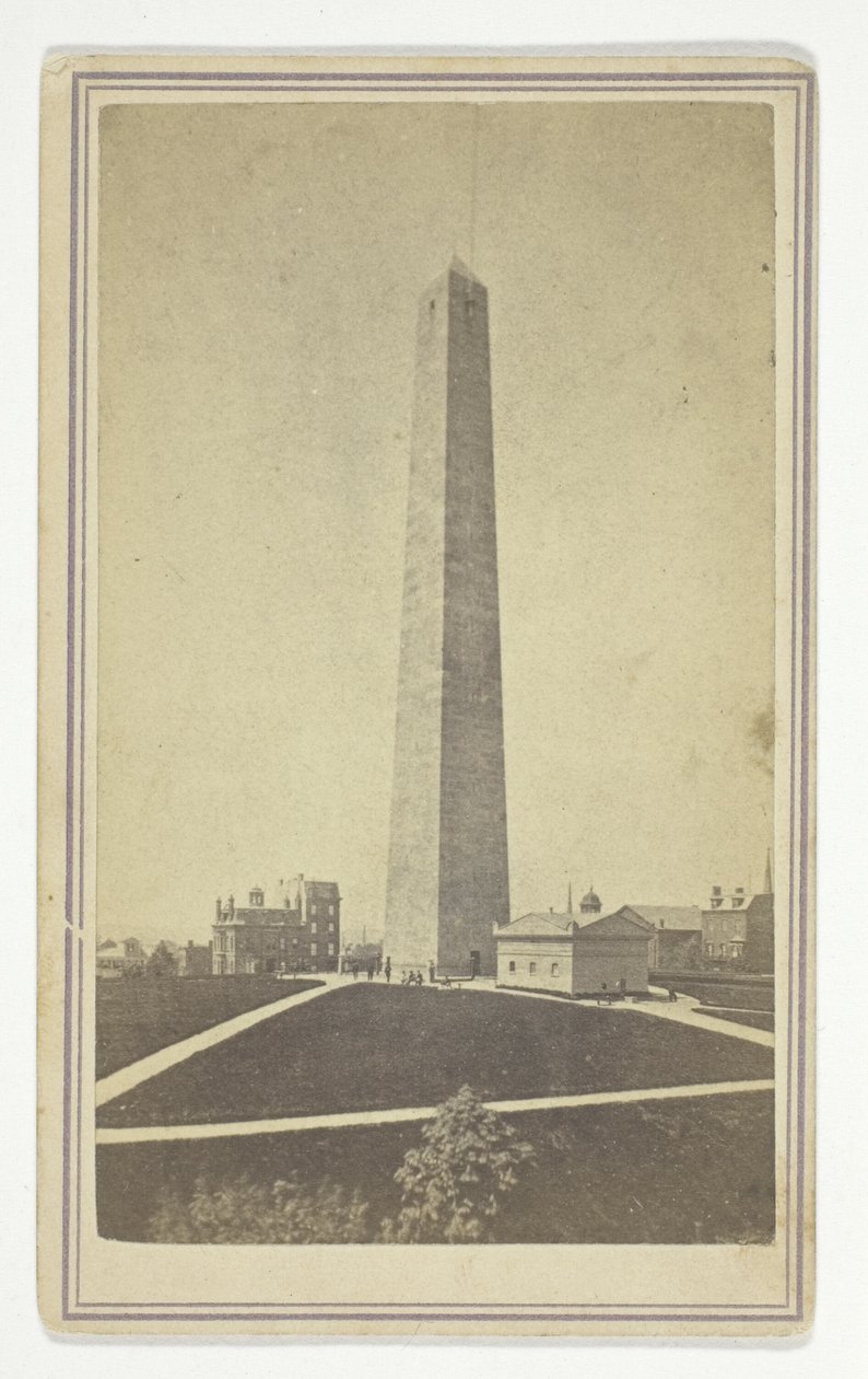 Bunker Hill Monument door Josiah Johnson Hawes