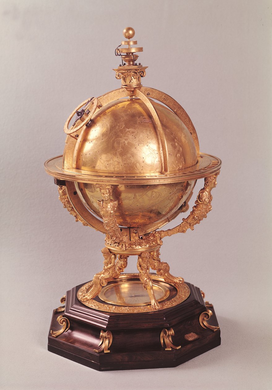 Hemelsfeer, ca. 1580 door Jost Burgi