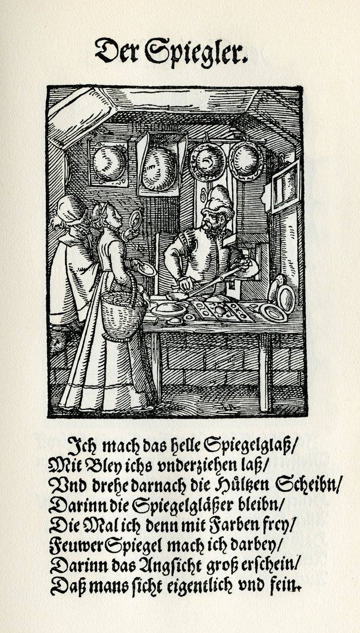 Spiegelmaker door Jost Amman