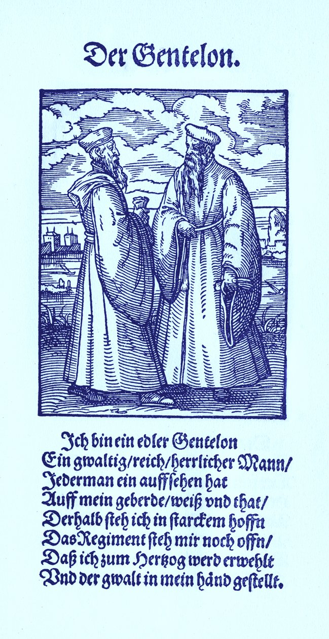 Edelman door Jost Amman