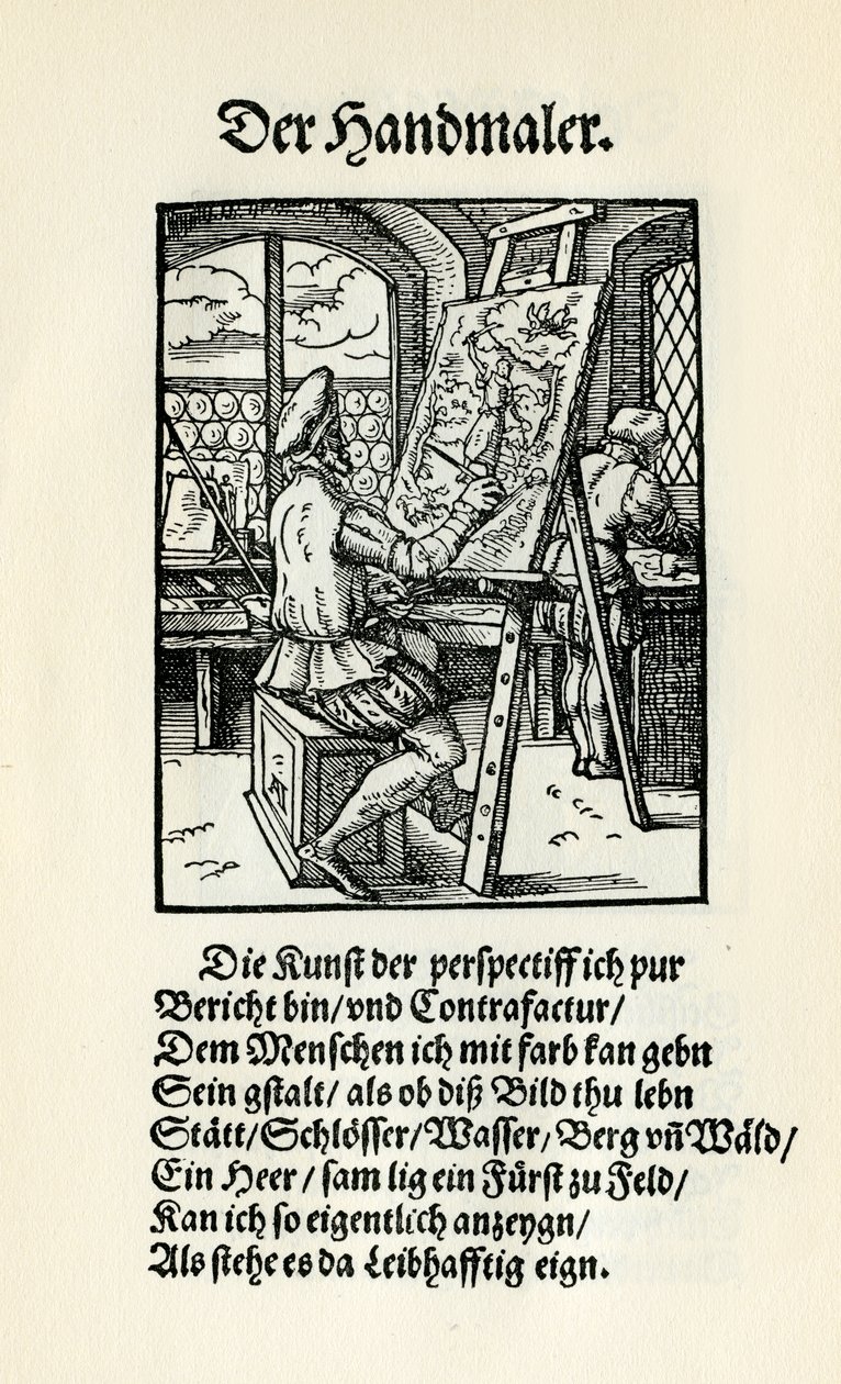 Schilder door Jost Amman