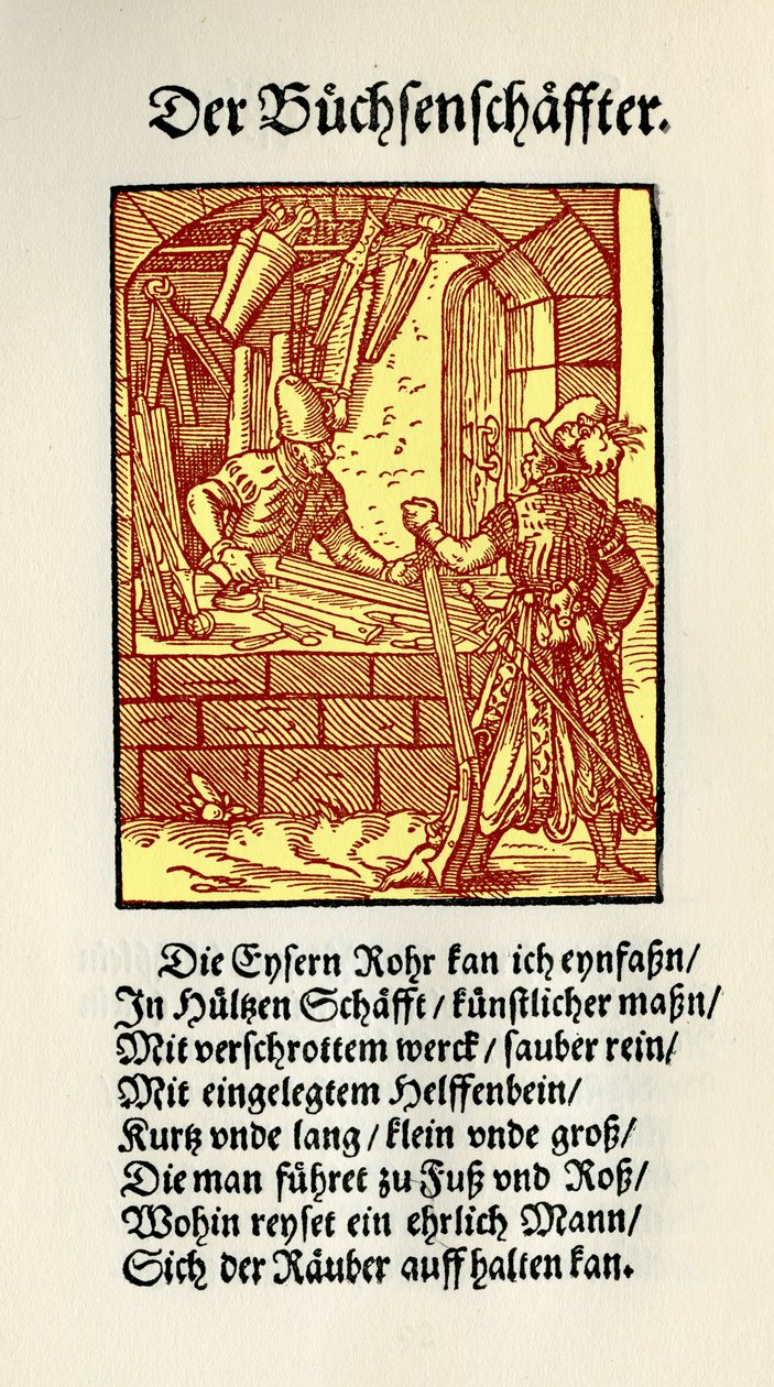 Wapensmid door Jost Amman