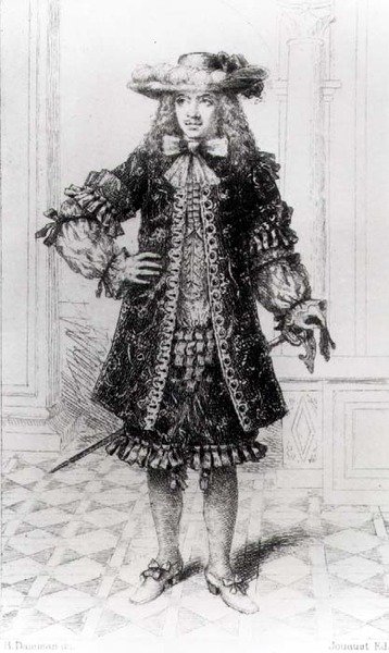 Molière (1622-73) door Jouaust Jouaust