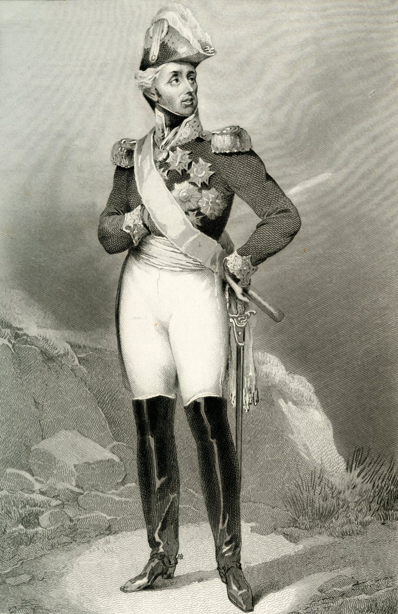 Louis Aloysius, Prins van Hohenlohe-Waldenburg-Bartenstein, 1804, 1839 door Joubert
