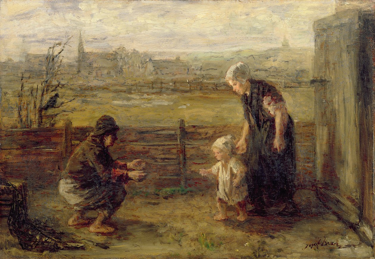 Eerste stappen door Jozef Israëls