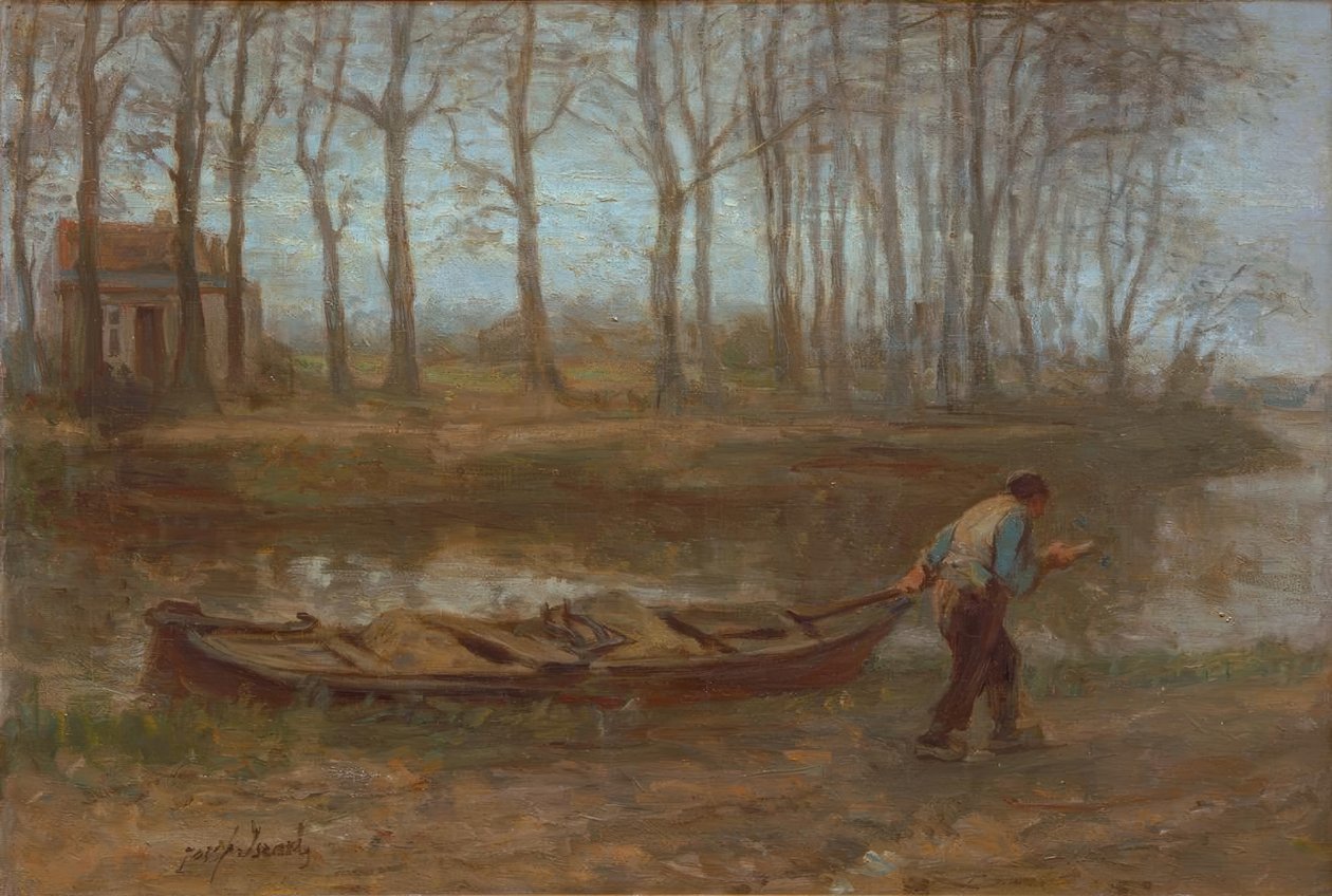 De zandbak door Jozef Israëls