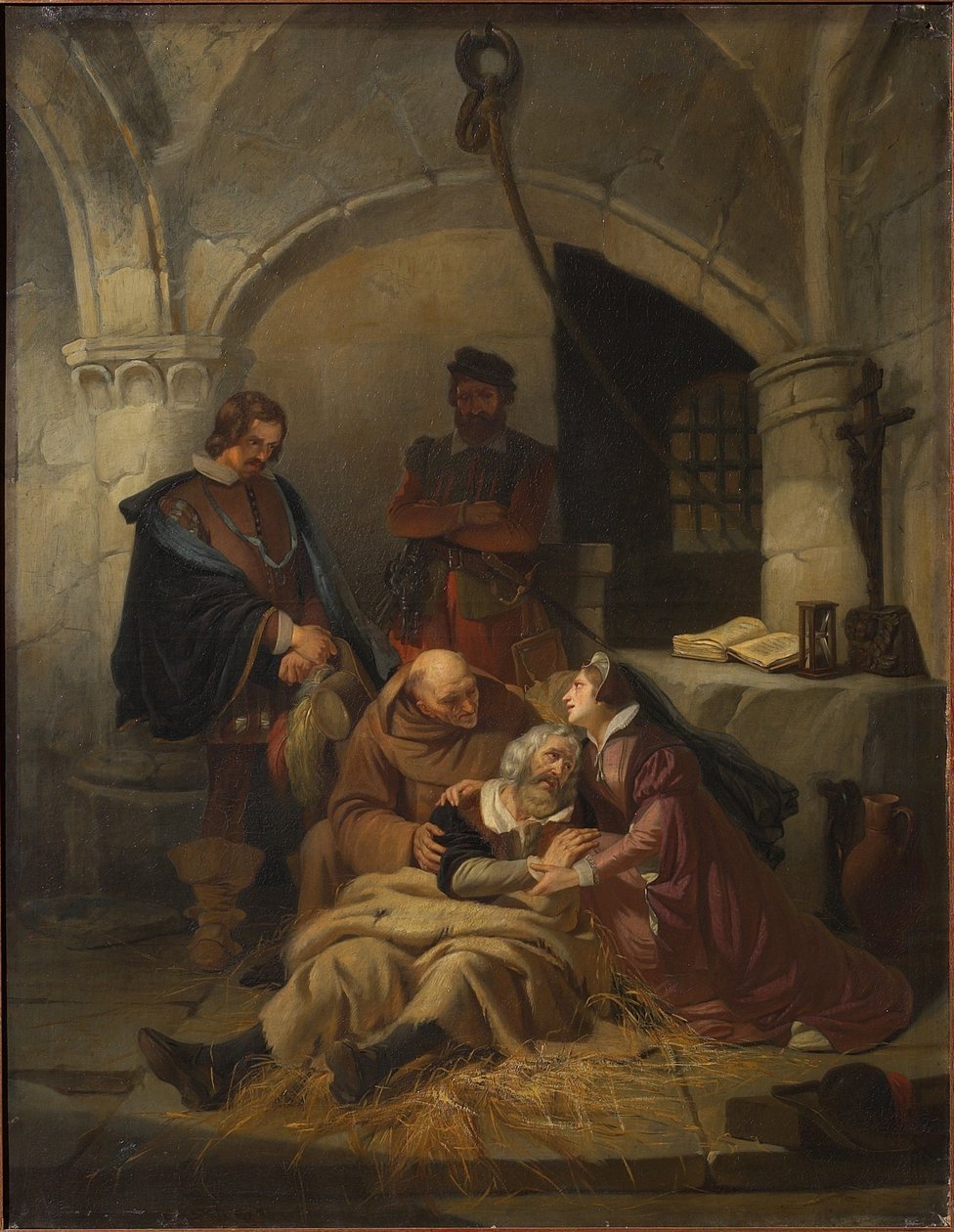 Godmaert in de gevangenis door Jozef Geirnaert