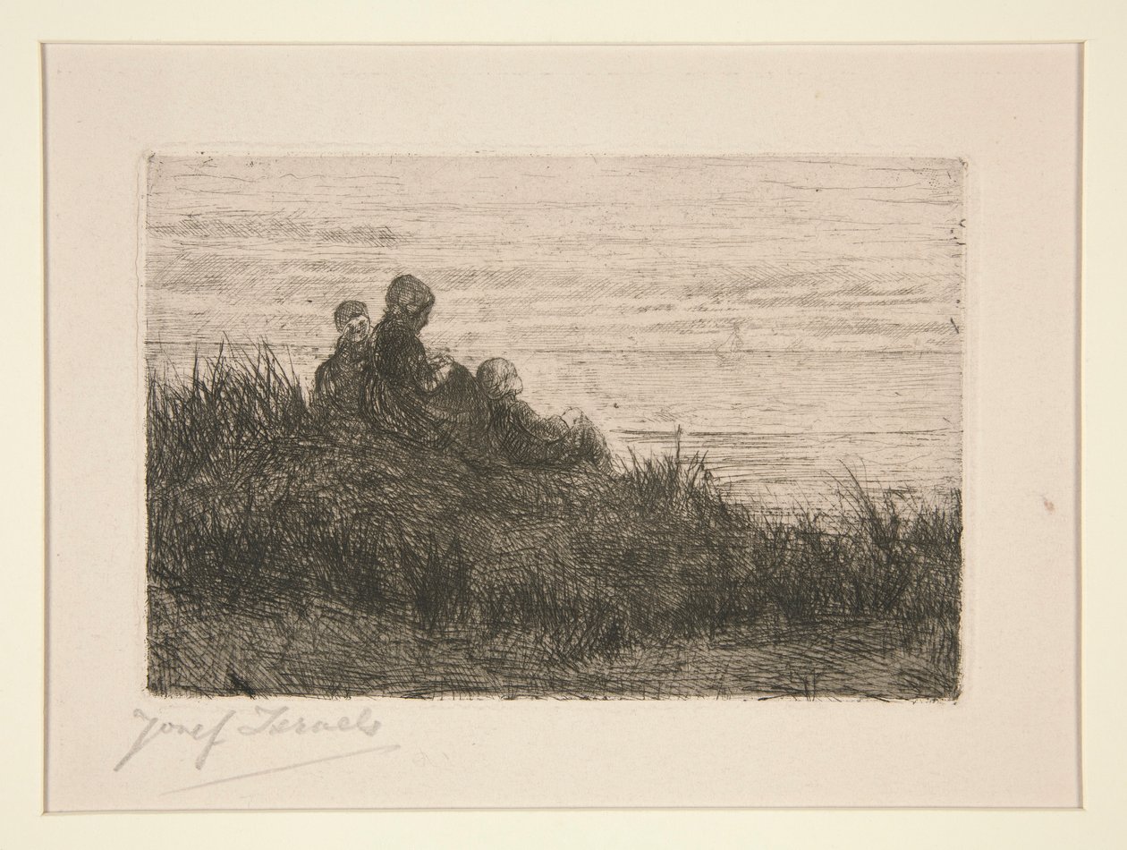 De kinderen op de duinen door Jozef Israëls
