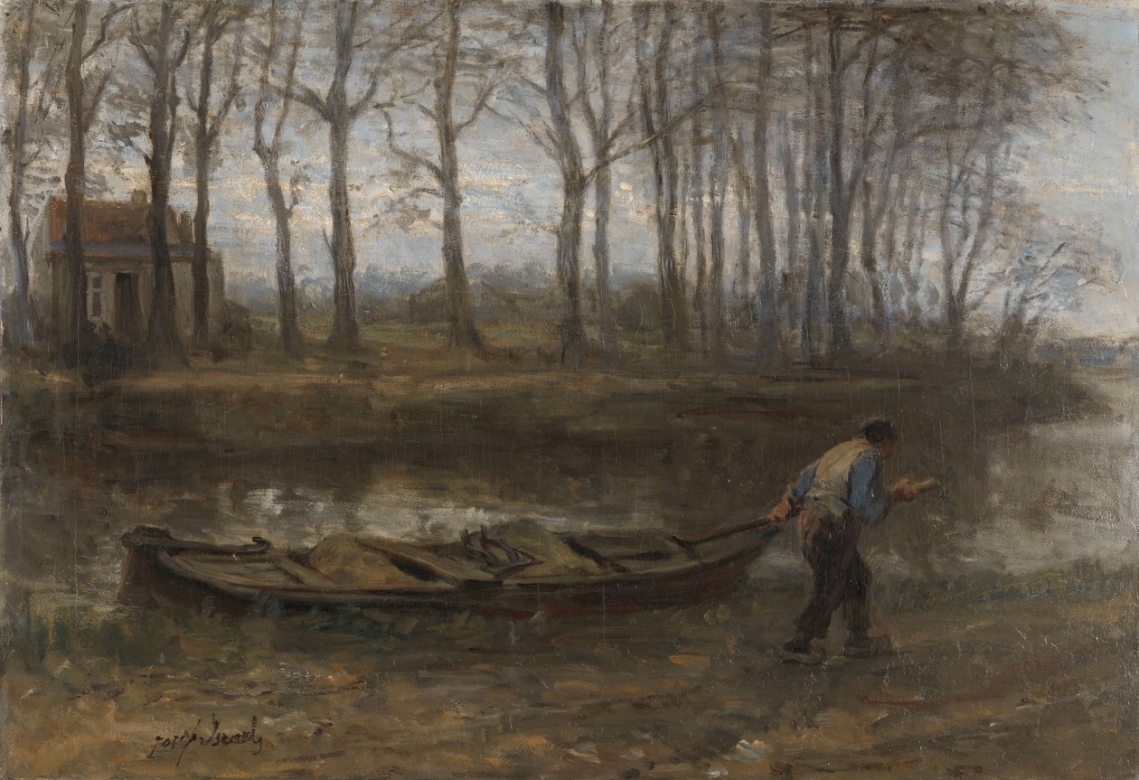 De zandschipper door Jozef Israëls