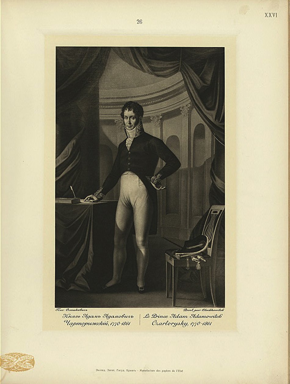 Prins Adam Jerzy Czartoryski door Jozef Oleszkiewicz