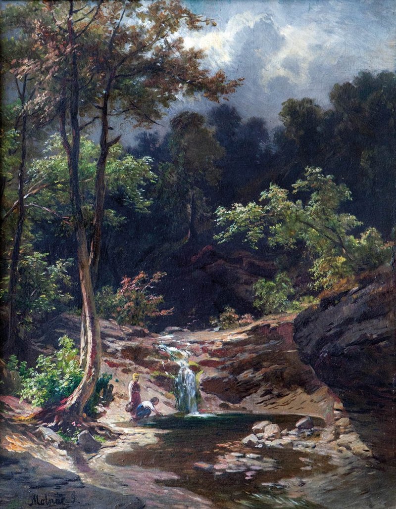 Bosbeek door Jozsef Molnar