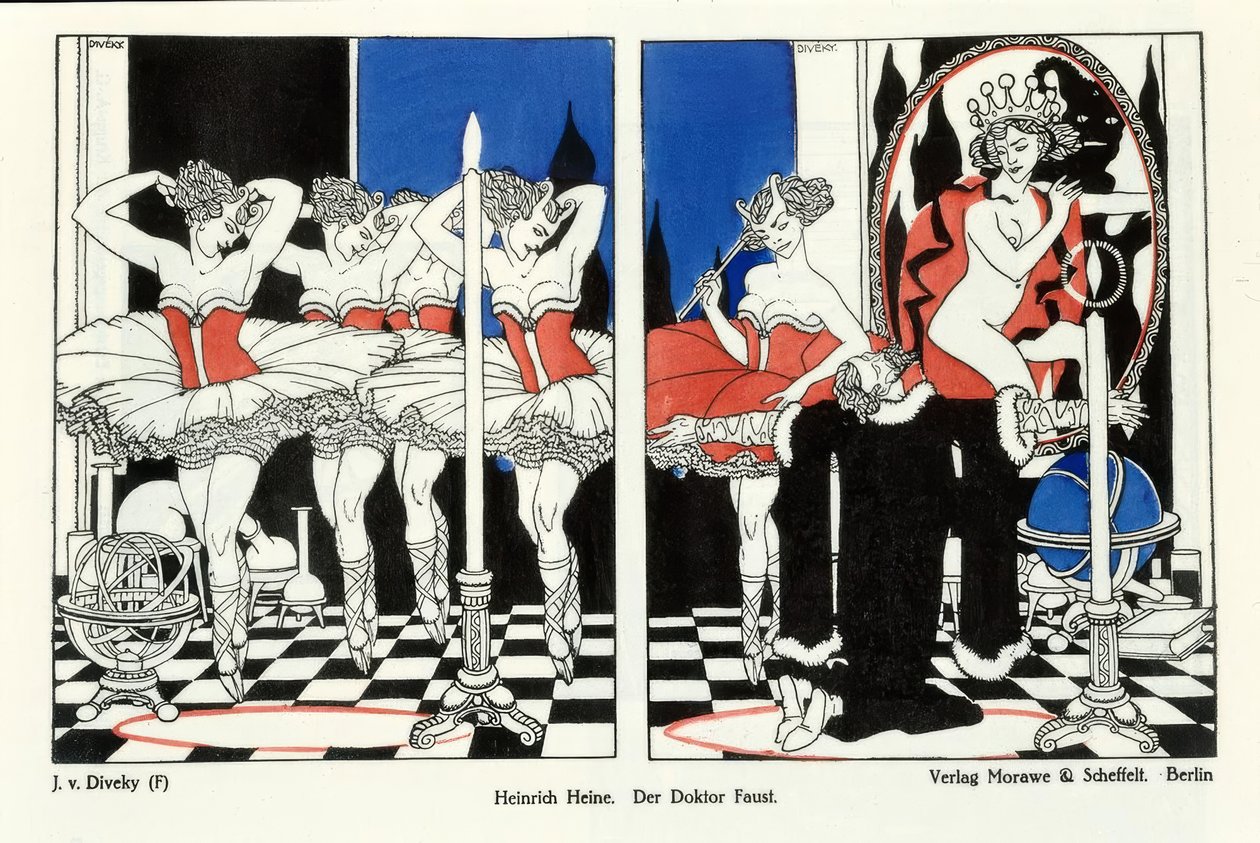 De Doktor Faust door Jozsef Diveky