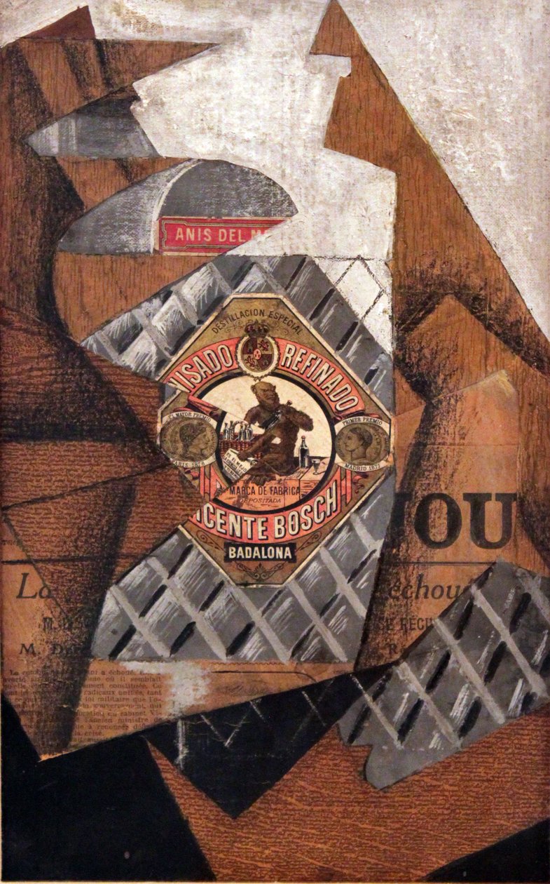 Fles Anis del Mono door Juan Gris