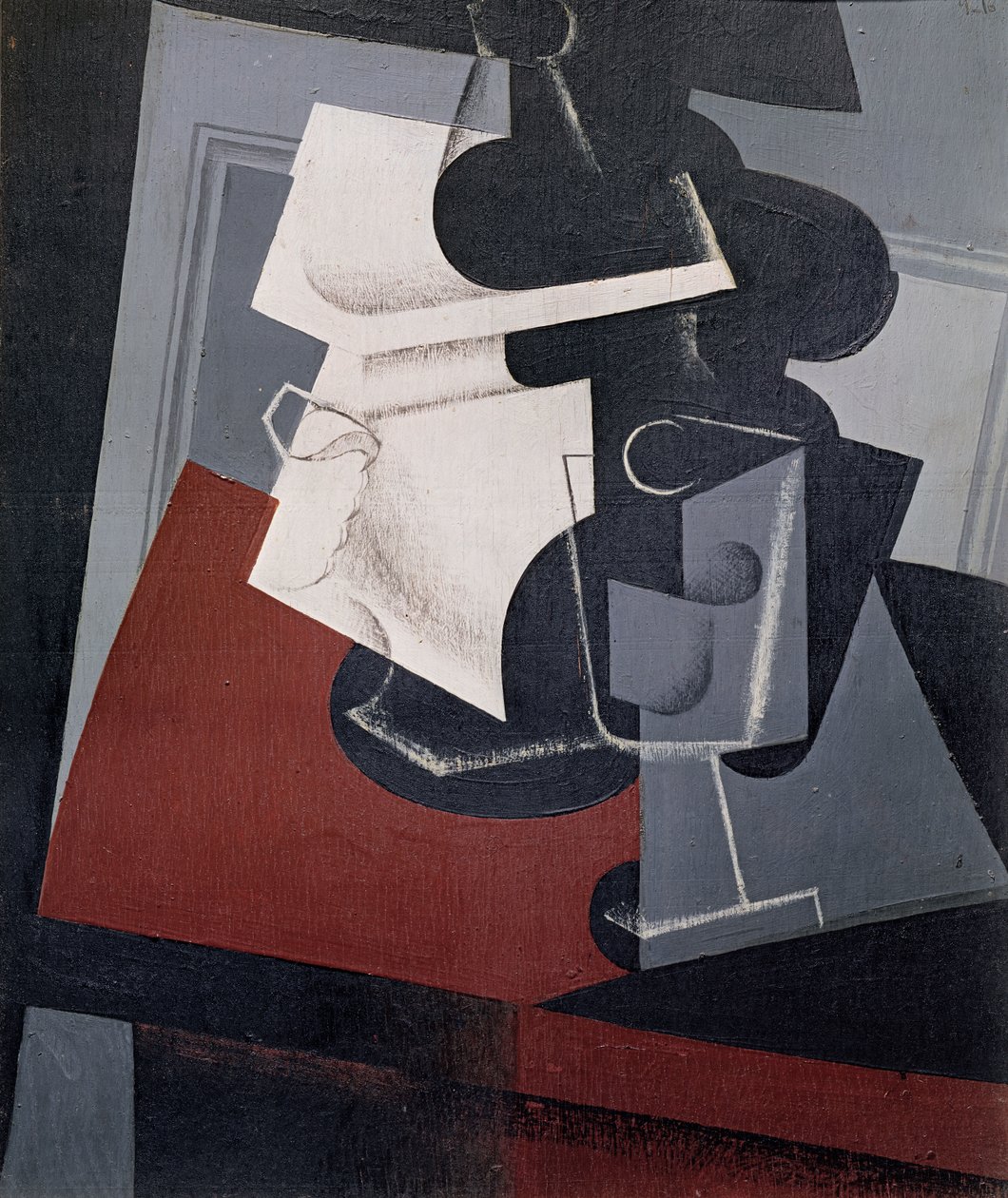 Stilleven op een Tafel, 1916 door Juan Gris