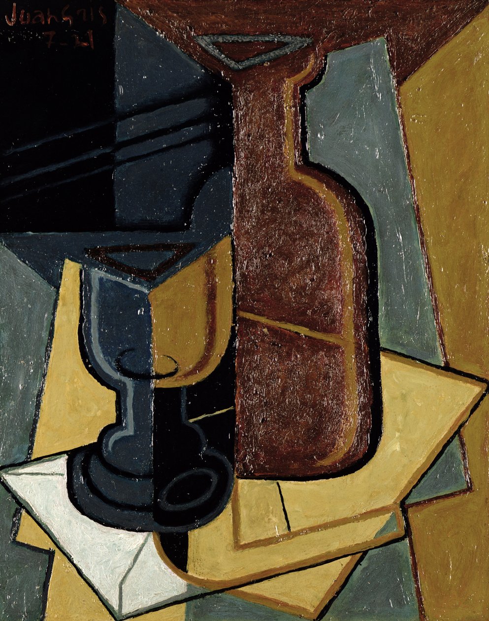 De brief door Juan Gris