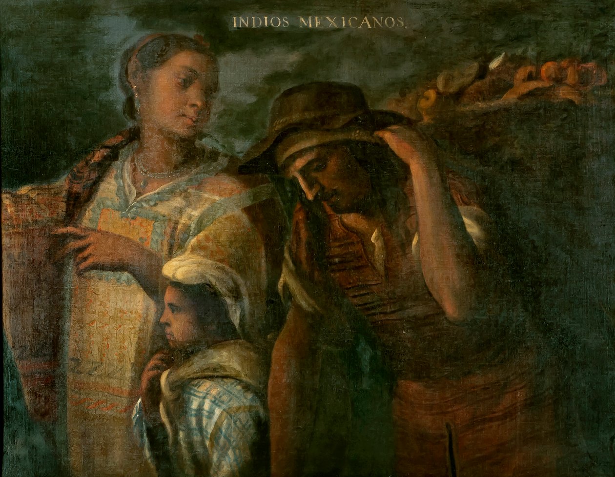 Mexicaanse Indianen, c.1715 door Juan Rodríguez Juárez