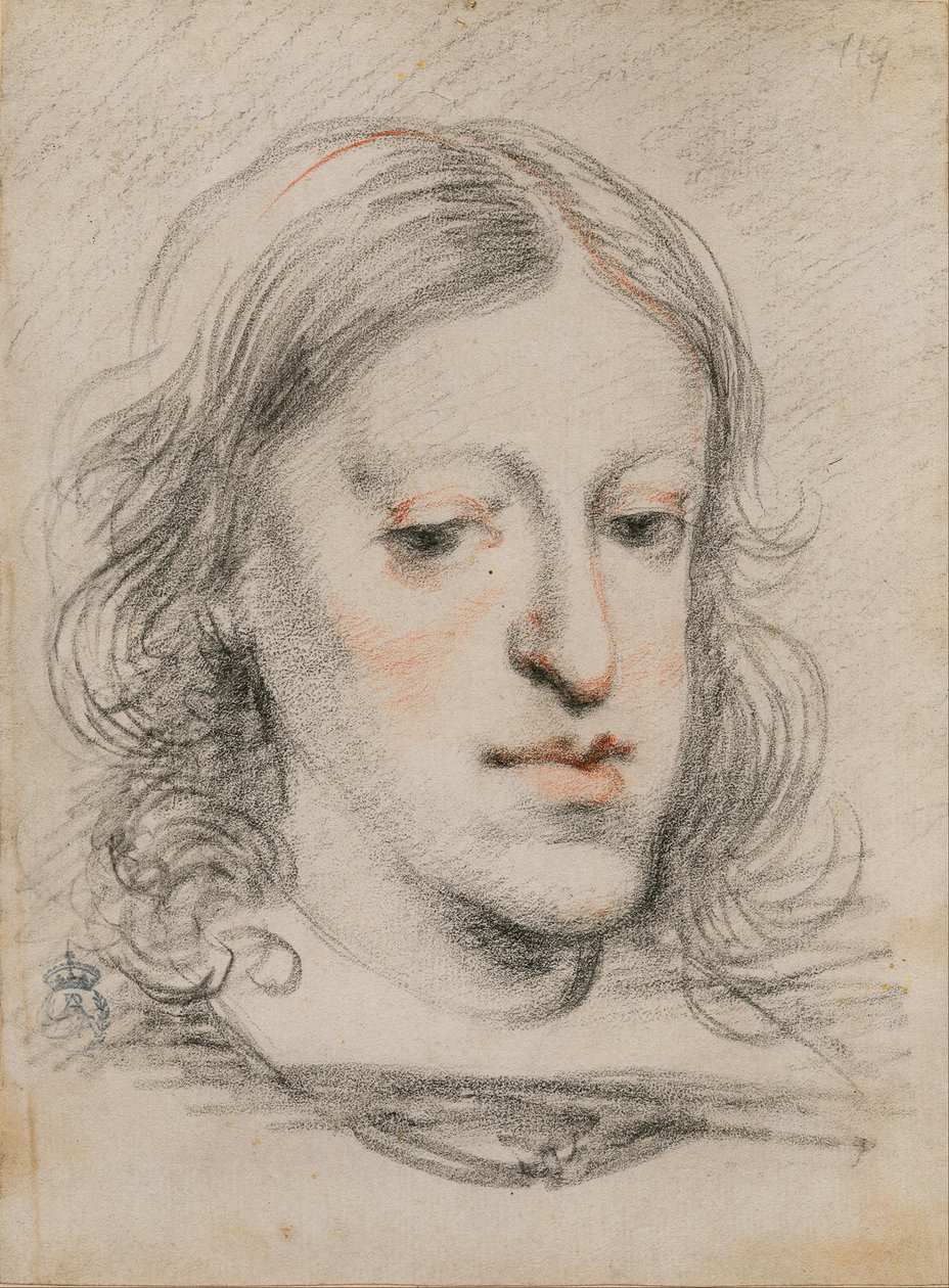 Portret van Charles II. door Juan Carreño de Miranda