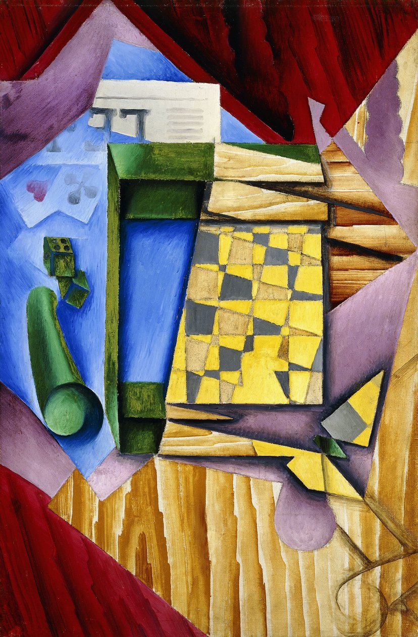 Backgammon door Juan Gris
