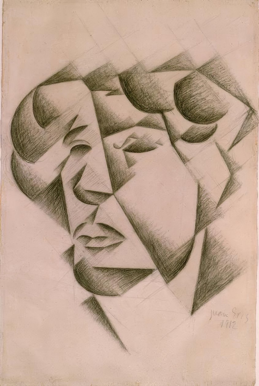 Zelfportret door Juan Gris