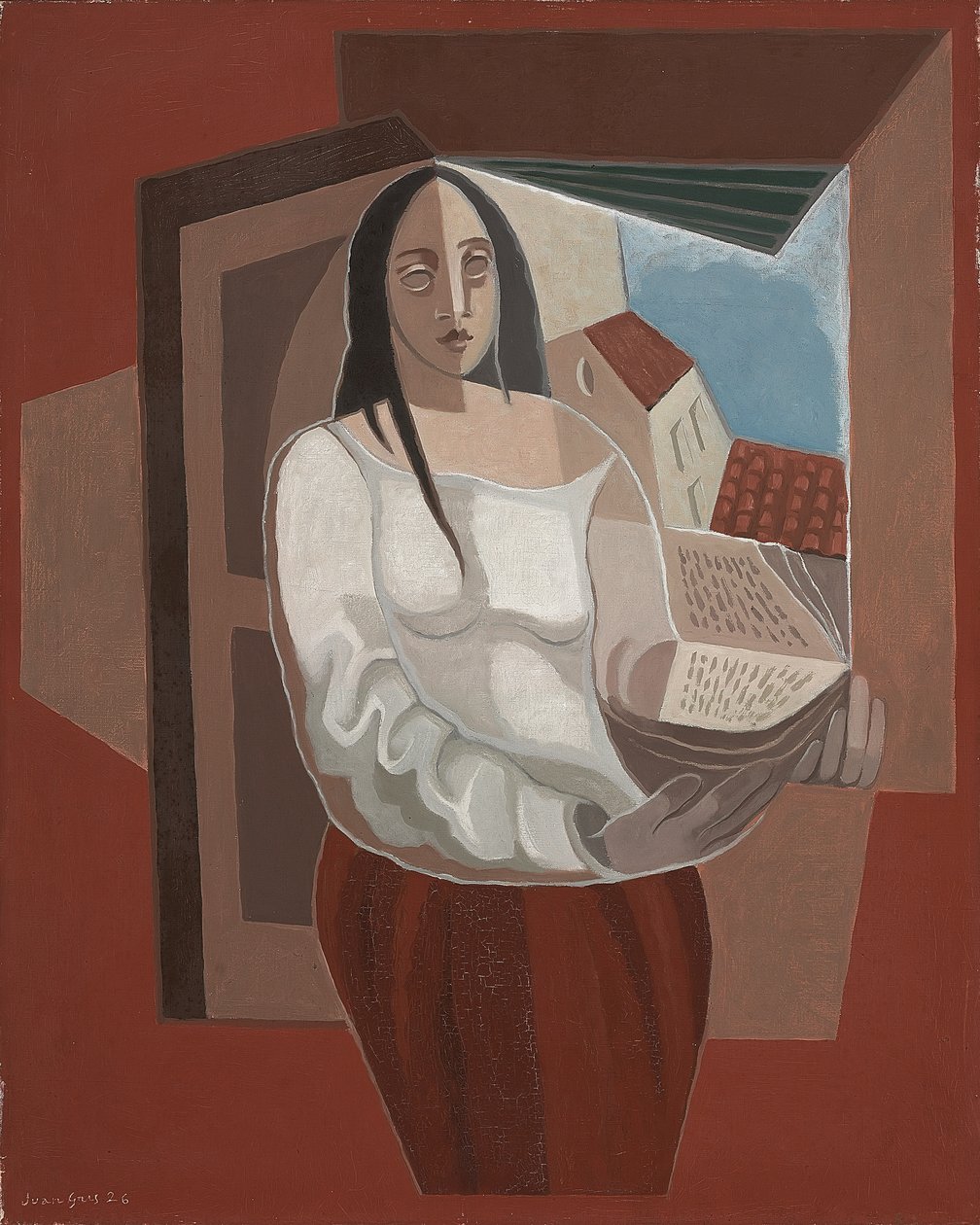 De Lezeres door Juan Gris