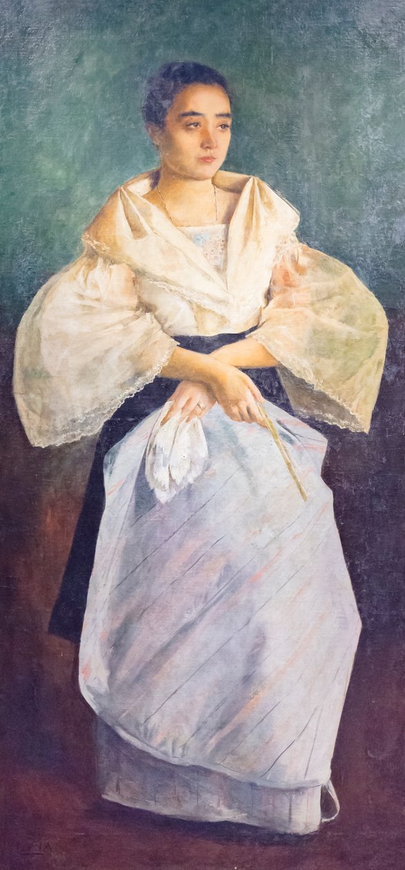 Een Bulaquena door Juan Luna y Novicio