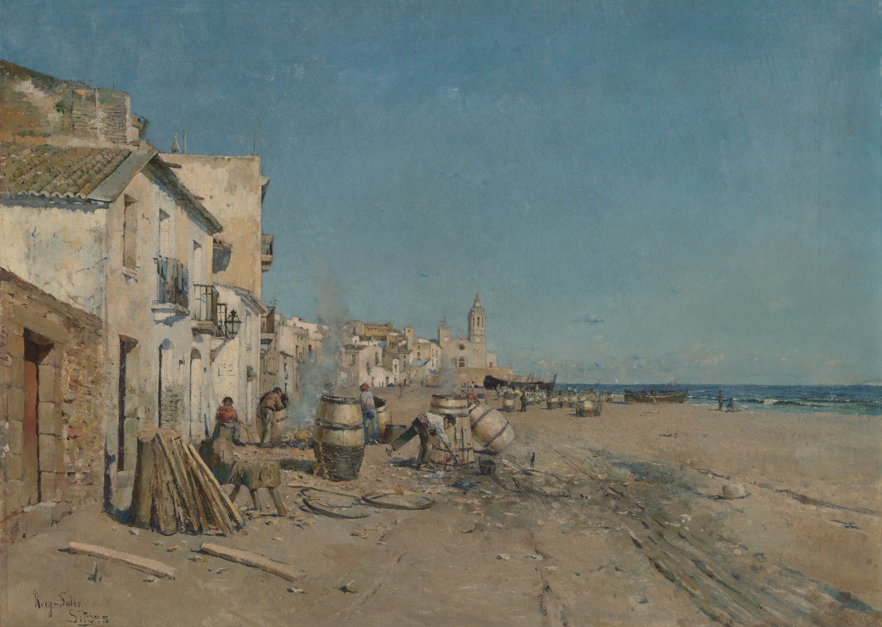 Sitges door Juan Roig y Soler