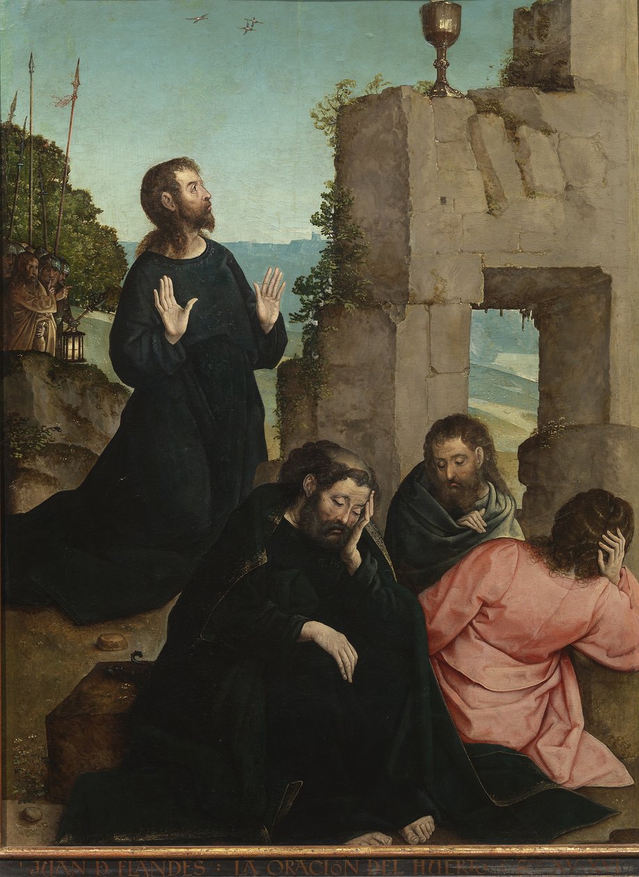 De Agonie in de Tuin door Juan de Flandes