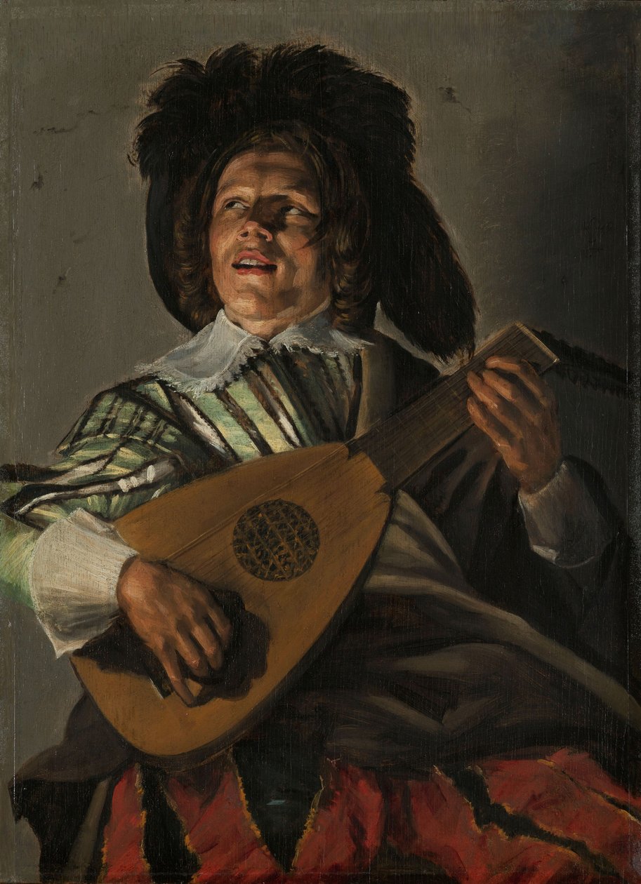 De serenade, 1629 door Judith Leyster