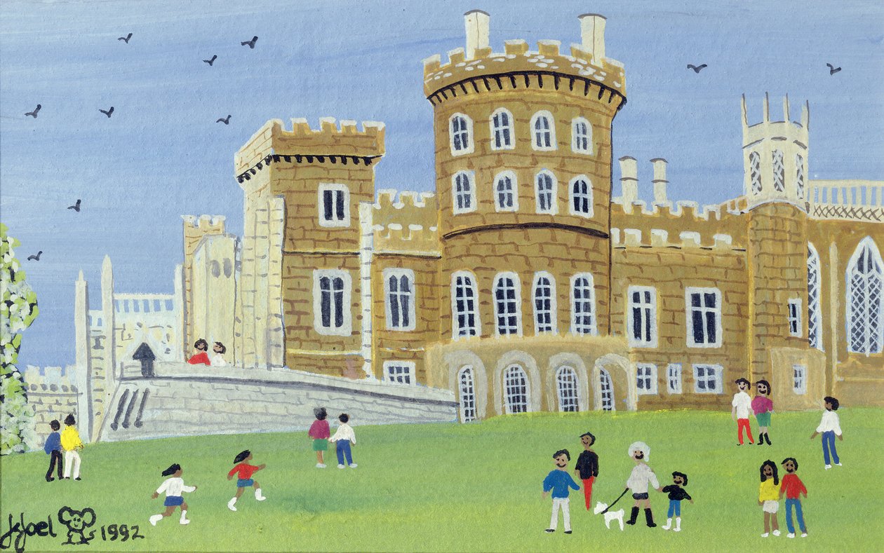 Belvoir Kasteel, 1992 door Judy Joel